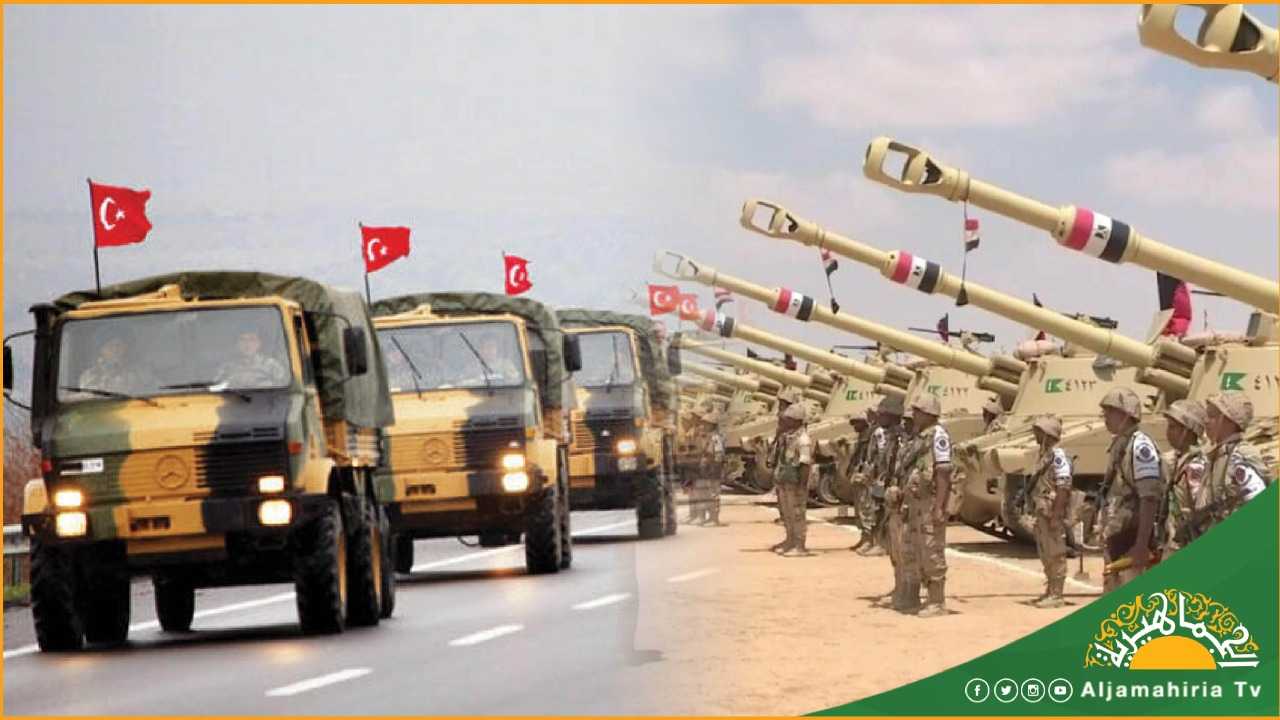 المواجهة المصرية التركية في ليبيا