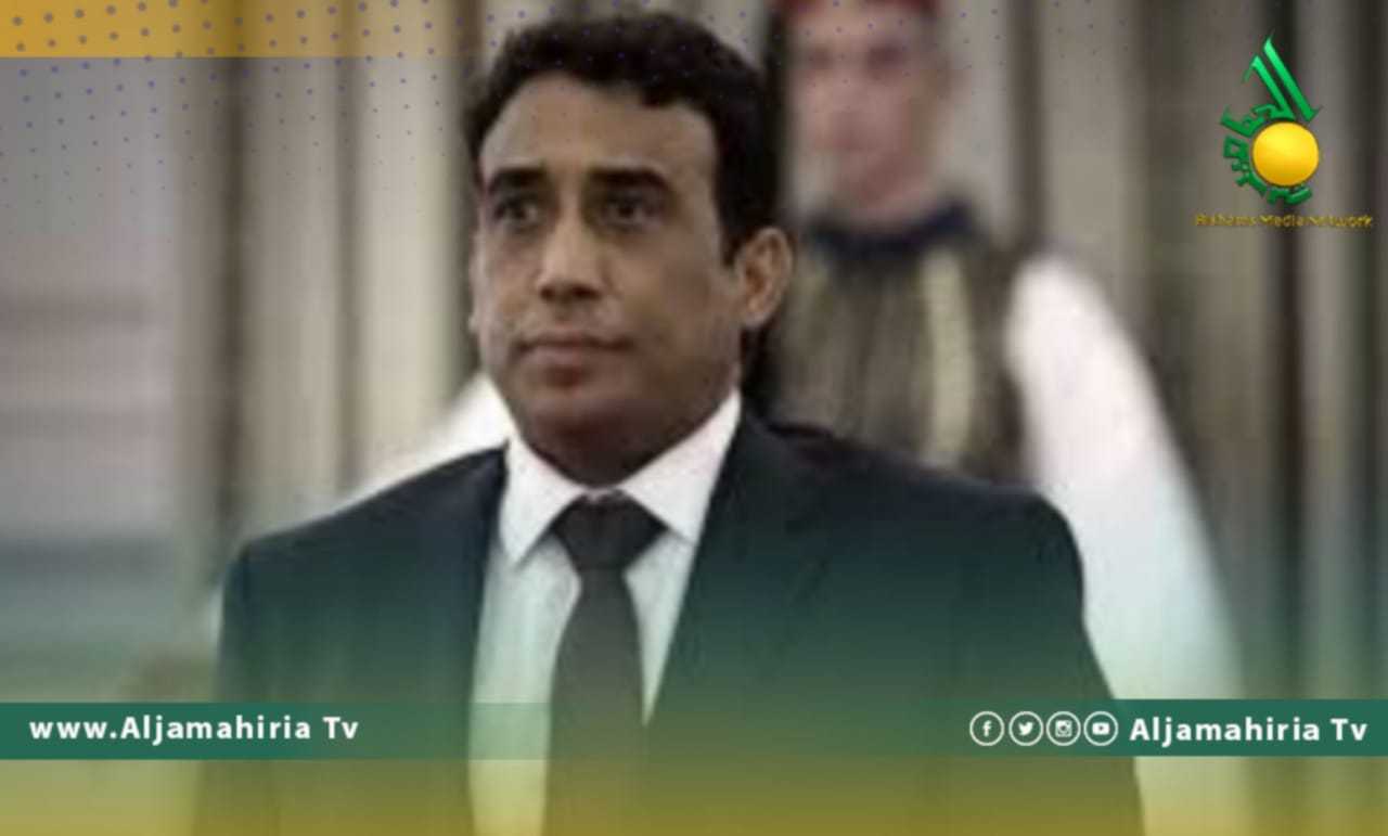 رئيس المجلس الرئاسي محمد المنفي