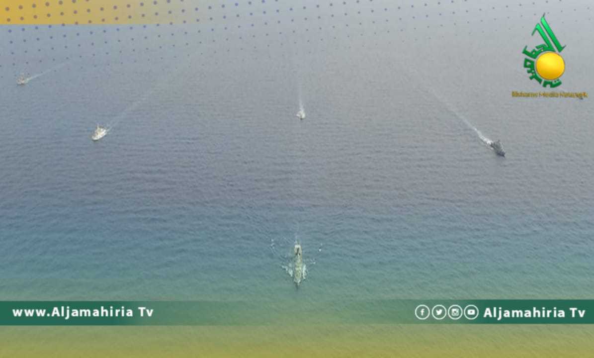 تدريب بحري عسكري في تونس