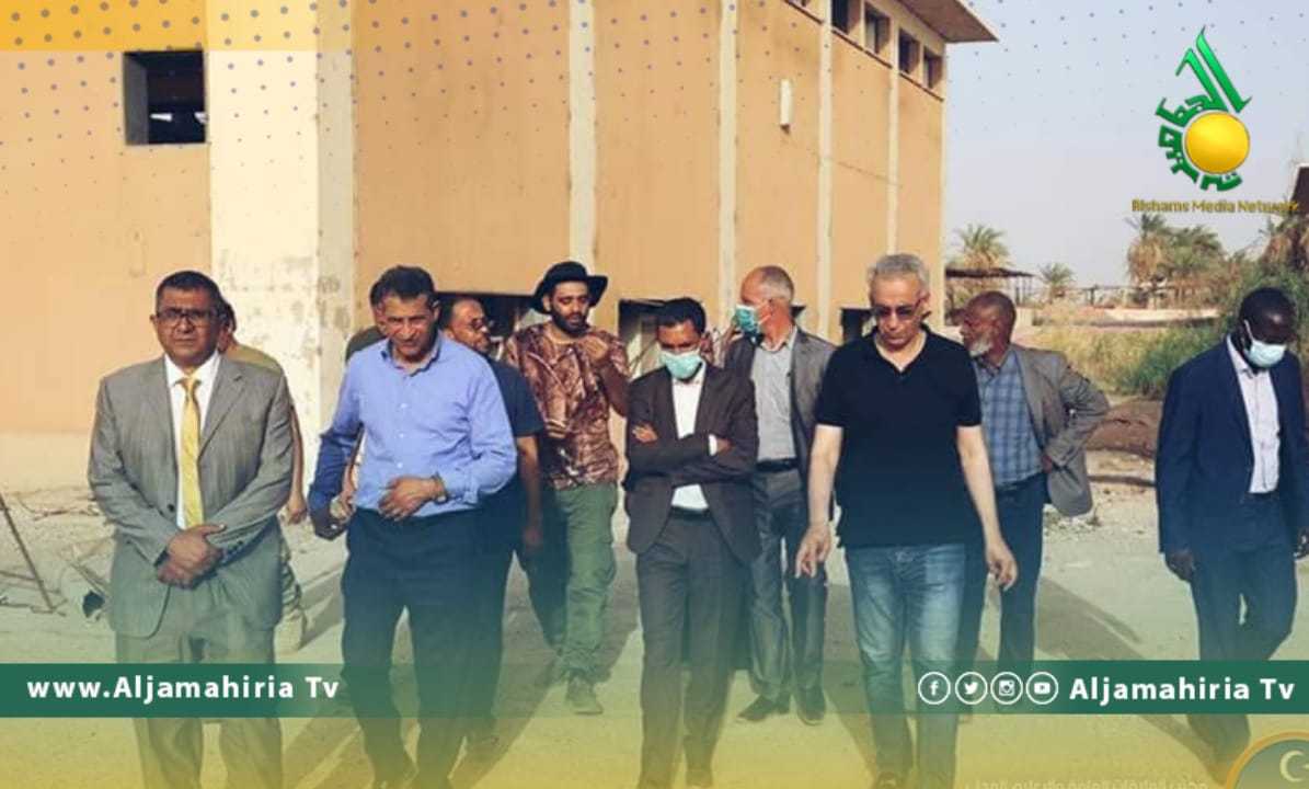 وزير الإسكان في سبها