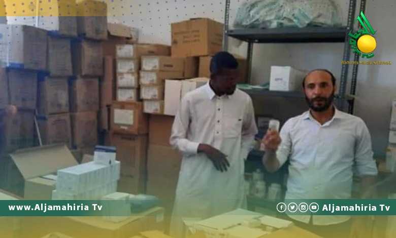 ارسال امدادات صحية الى ربيانة