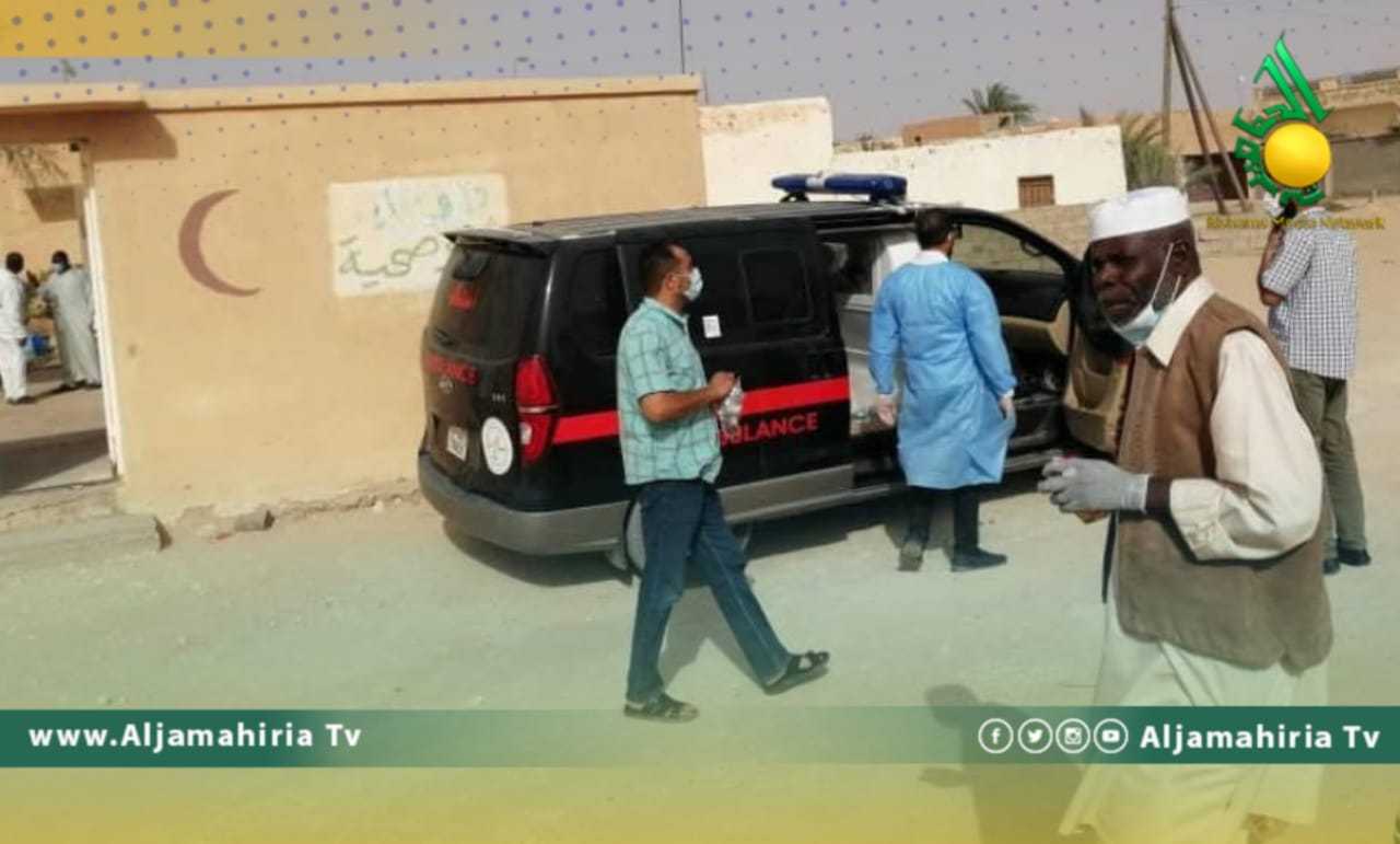 فريق طبي من سبها يصل إلى ادليم