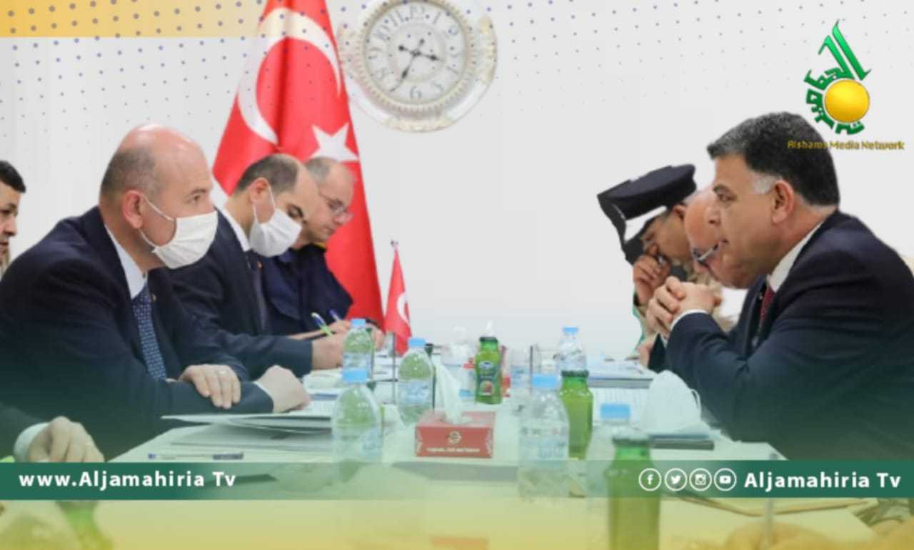 خالد مازن يلتقي وزير الداخلية