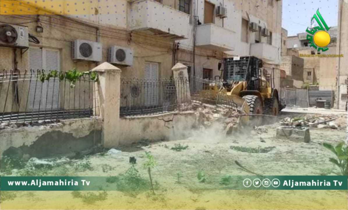 حملة إزالة العشوائيات