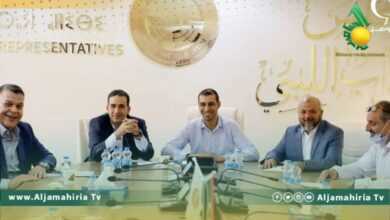 خالد مازن يبحث مع لجنة الداخلية