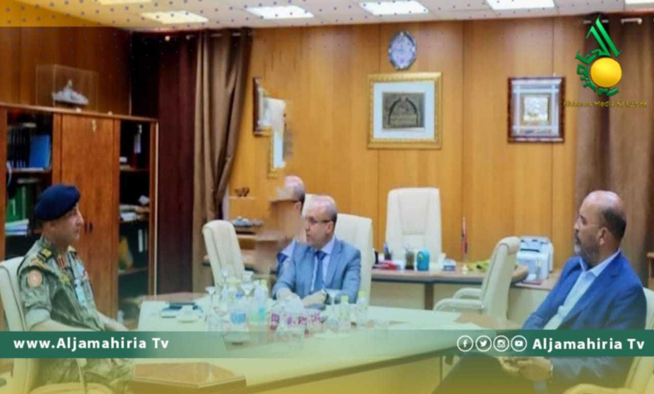 اللافي والكوني يلتقيان الحداد