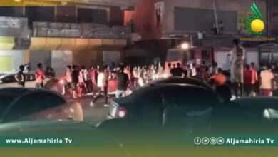 انهيار عمارة في صبراته