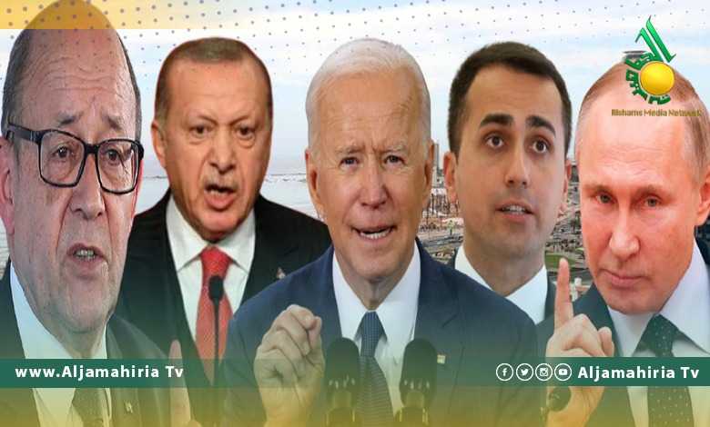 الدول الكبرى تتقاسم الكعكة الليبية