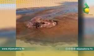 فيديو متداول تدفق النفط في صحراء الجنوب الليبي