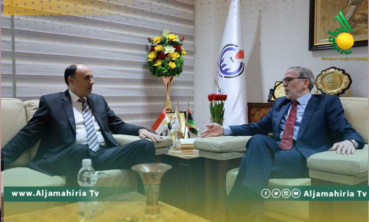 تأكيد ليبي مصري على تفعيل اتفاقيات النفط والغاز