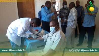 جولة تفتيشية على مراكز تطعيم