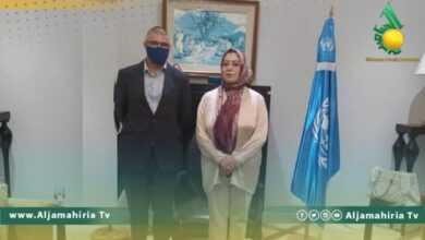 وزيرة الدولة لشؤون المرأة