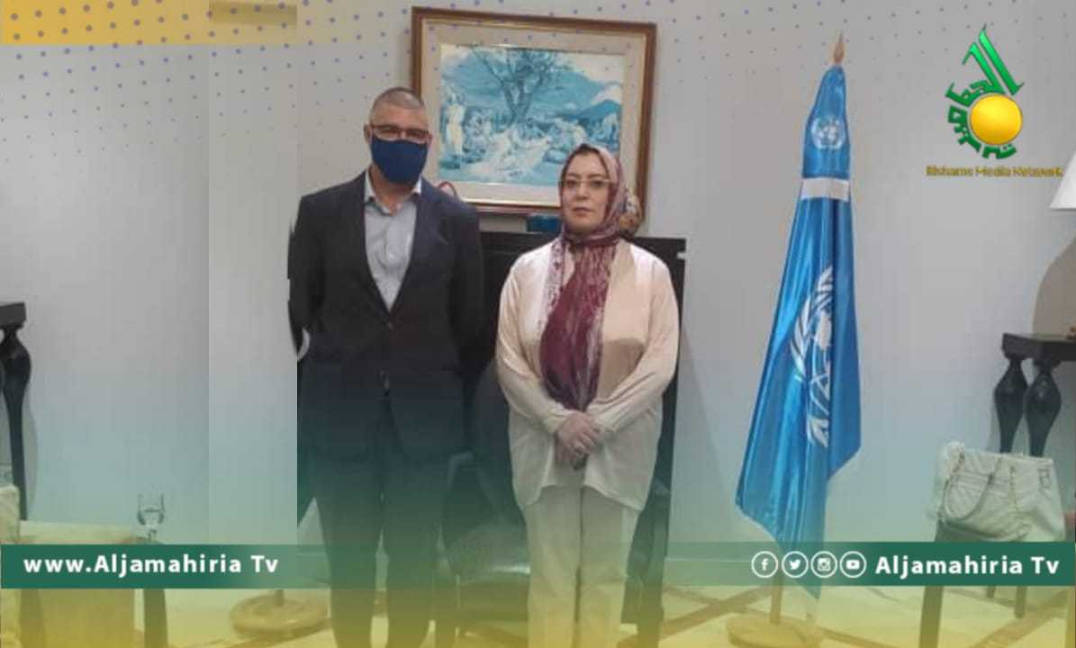 وزيرة الدولة لشؤون المرأة