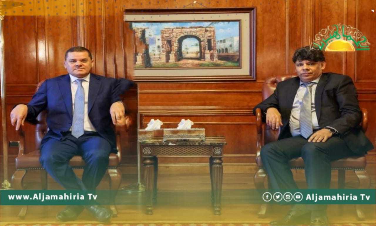 النائب العام يلتقي الدبيبة