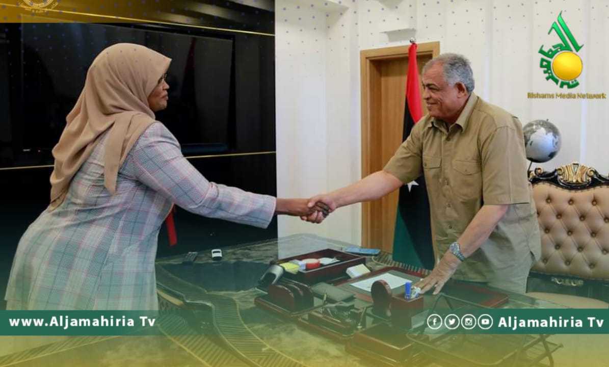 القطراني يلتقي وزيرة الثقافة