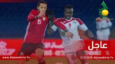 انتهاء الشوط الأول من مباراة