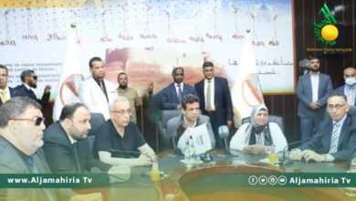 عميد بلدية سبها لوفد الحكومة