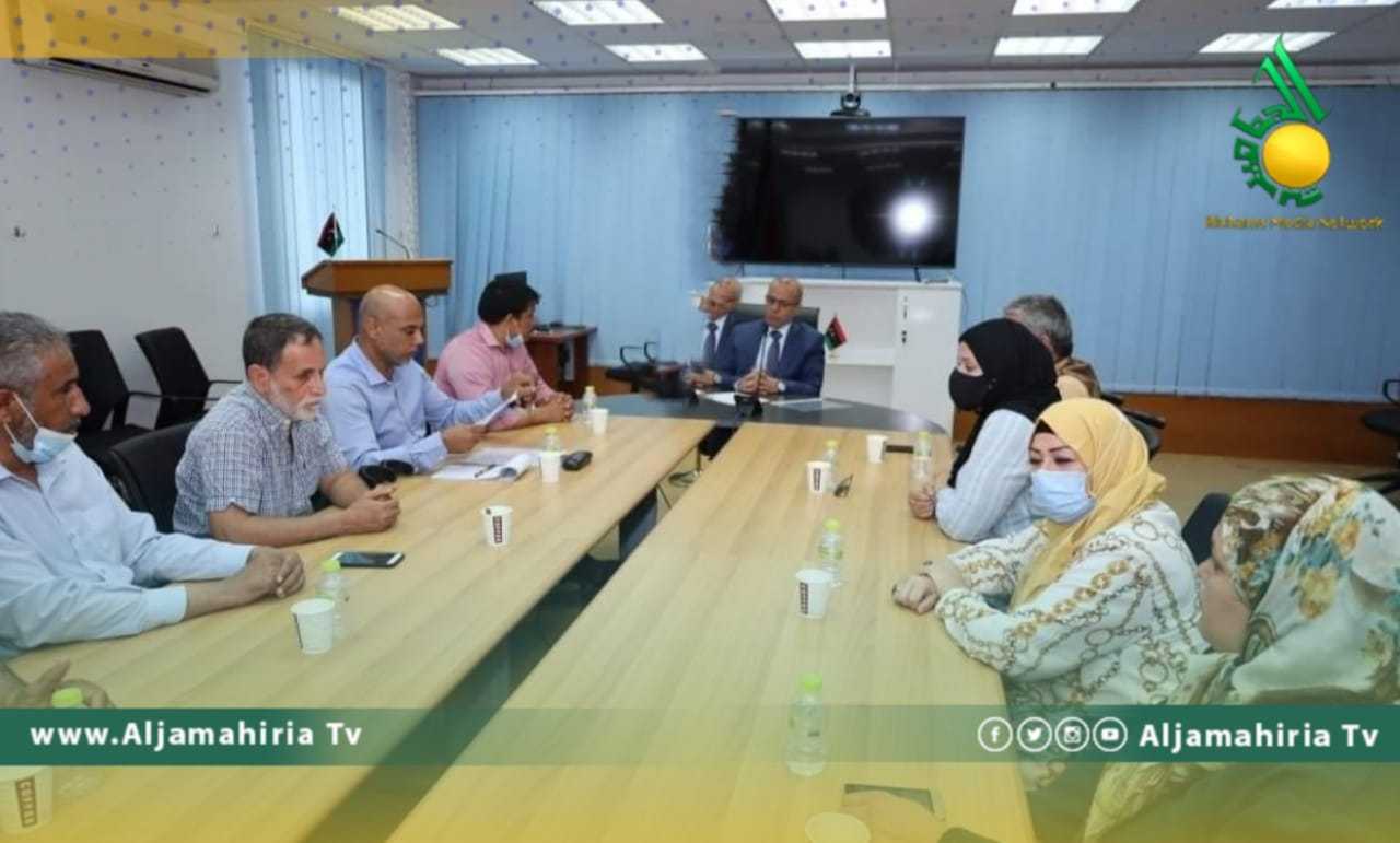 اللافي يلتقي حراك متحدي الإعاقة