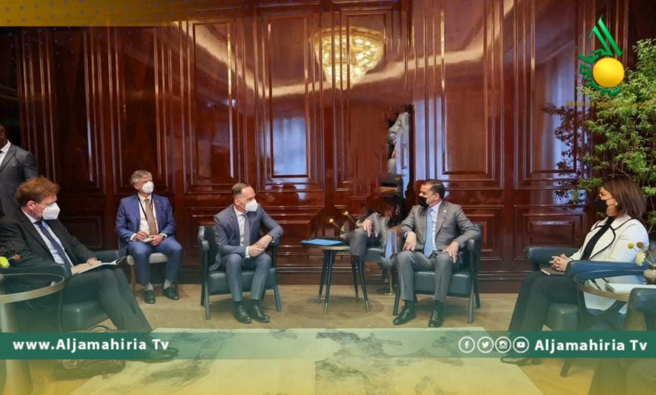 الدبيبة يلتقي هايكو ماس