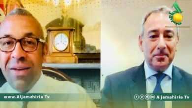 يناقش الملف الليبي