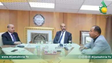 اللافي والكوني يبحثان مع بالكور