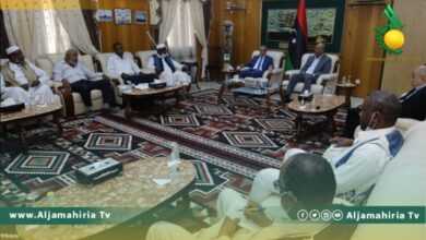 الرئاسي يبحث مشاكل مرزق