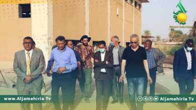 وزير الإسكان في سبها