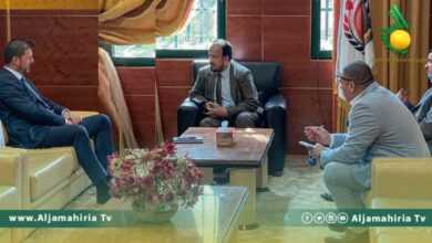 وزير الصحة وسفير التشيك