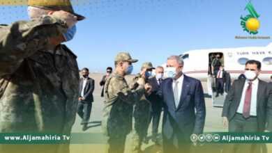 خلوصي أكار يصل معيتيقة