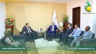 المنفي والكوني يزوران المفوضية العليا للانتخابات