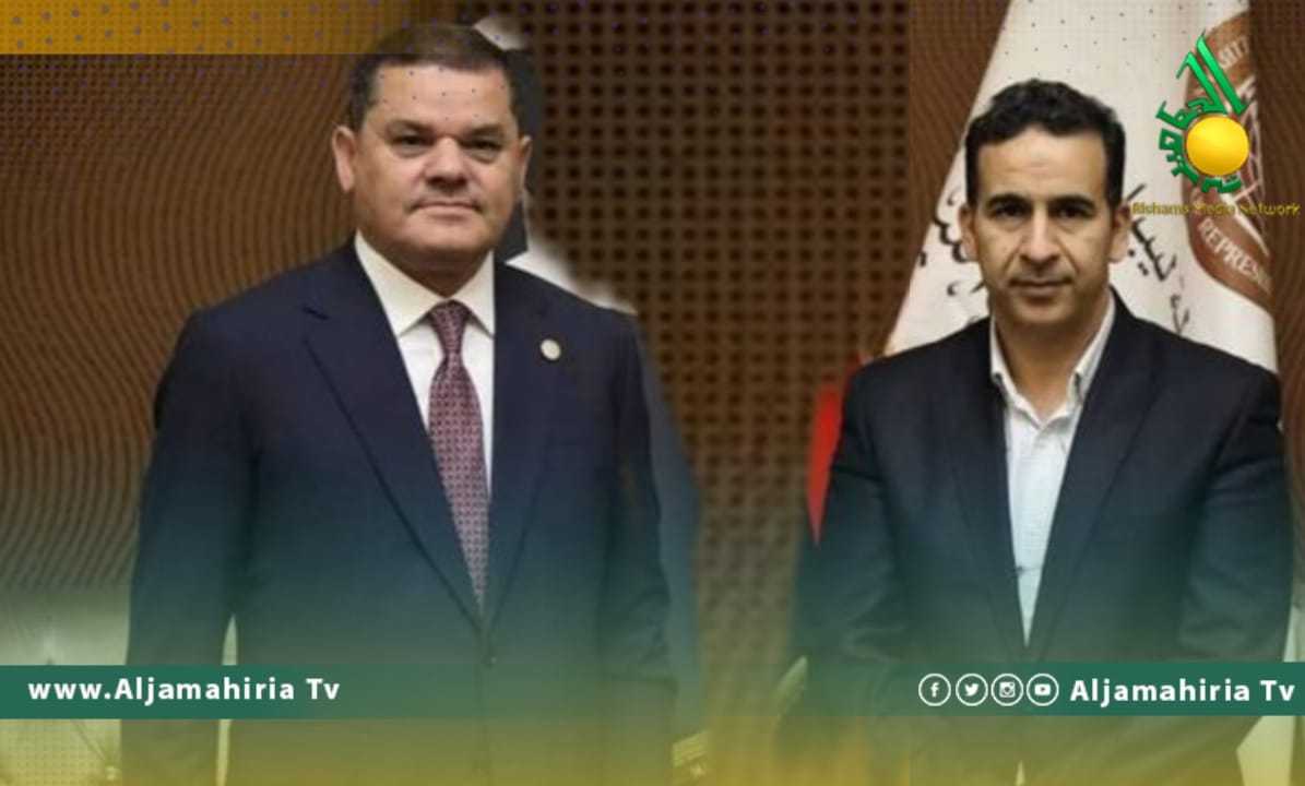 النويري يلتقي الدبيبة