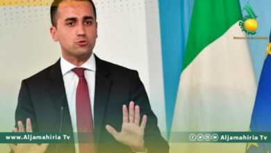 وزير خارجية ايطاليا دي مايو