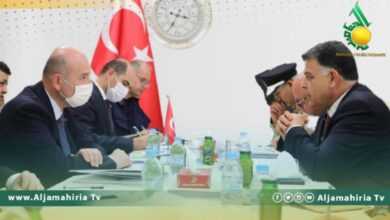 خالد مازن يلتقي وزير الداخلية