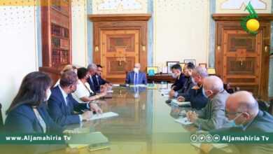 الكبير يلتقي الفريق الأممي