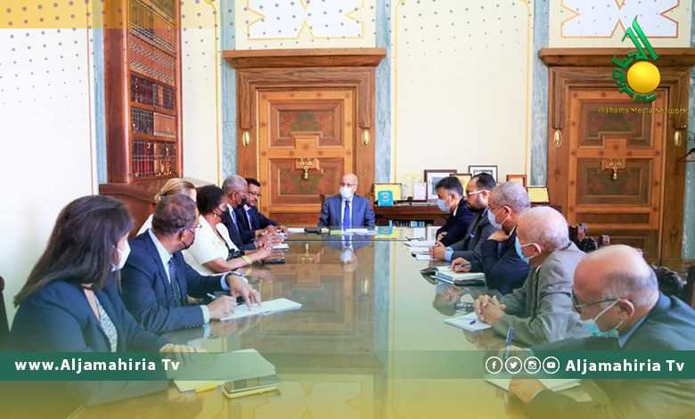 الكبير يلتقي الفريق الأممي