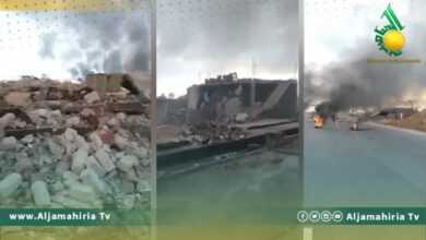 هدم منازل ودمار واسع منطقة بوهادي