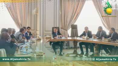 رئيس الحكومة يبحث الصعوبات