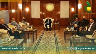 الدبيبة ووزير التعليم العالي