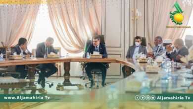 الدبيبة وأعيان مرزق