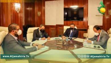 الدبيبة ووزير الصحة