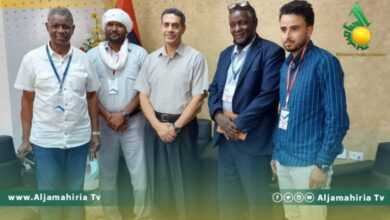 السايح ووفد الجنوب الليبي