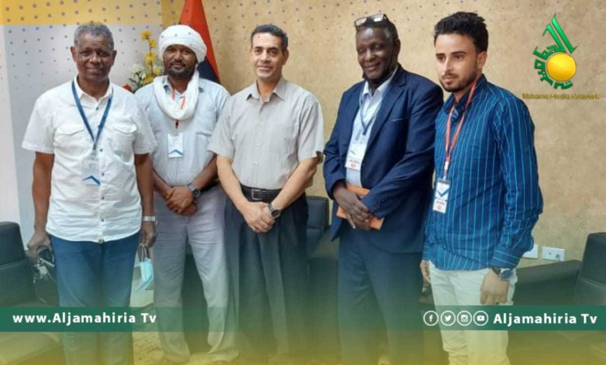 السايح ووفد الجنوب الليبي