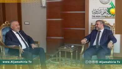 السفير التركي في ليبيا والمشري