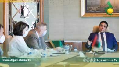 المنفي يلتقي المبعوث الأممي يان كوبيش