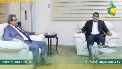 رئيس المجلس الرئاسي ووزير النفط