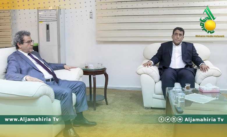 رئيس المجلس الرئاسي ووزير النفط