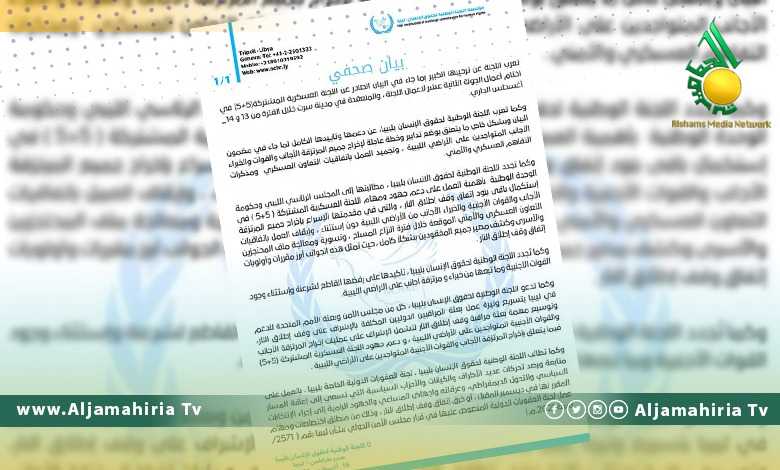 حقوق الإنسان الليبية