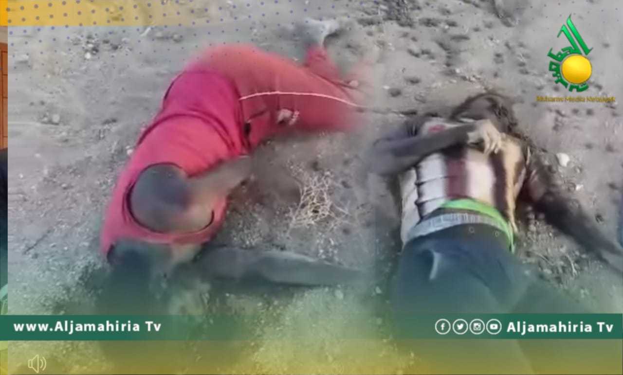 انتشال جثمانين