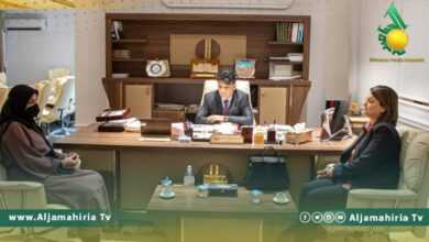 وزيرة الخارجية والنائب العام