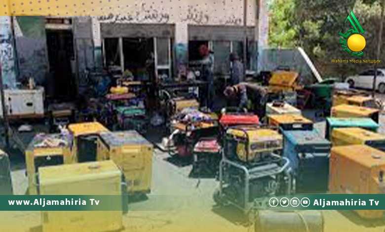 مولدات كهربائية في ليبيا